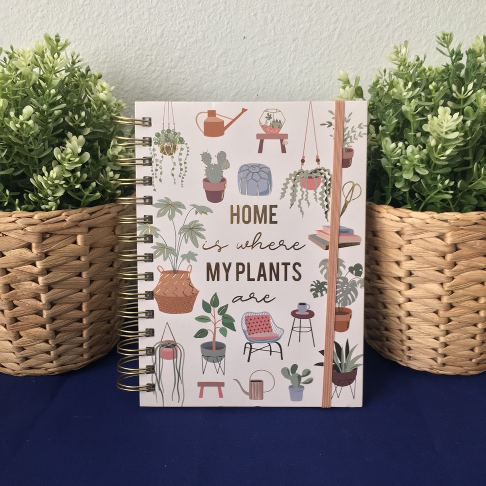 Houseplant Spiral Notebook